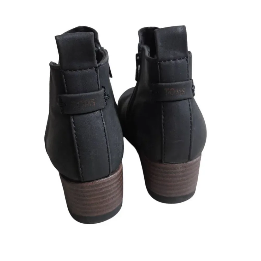 Toms Black Boots 13.5